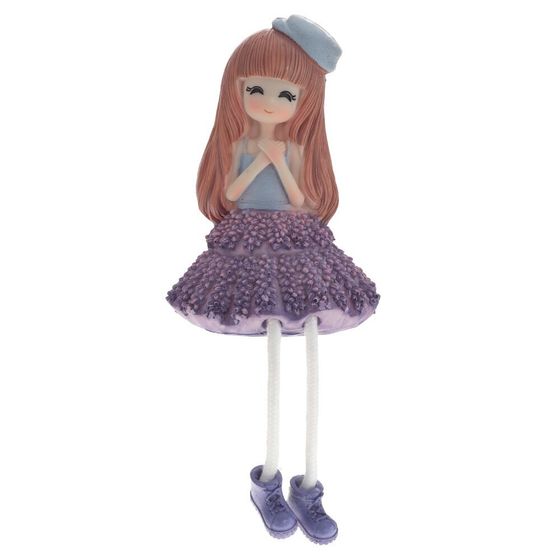 Фигурка декоративная &quot;Девочка&quot;, Д9,5 Ш9,5 В14 см, 2в.