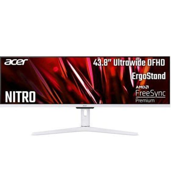 Монитор 43,8&quot; Acer XV431CPwmiiphx белый IPS 32:9 3840x2160 120Гц (UM.MX1CD.P01)