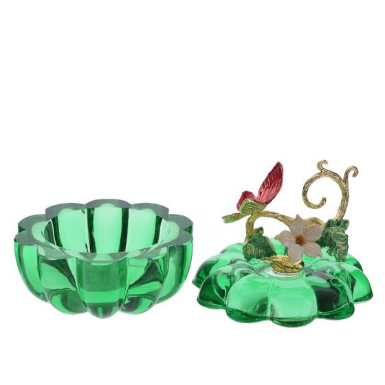 Шкатулка, L8 W8 H9 см