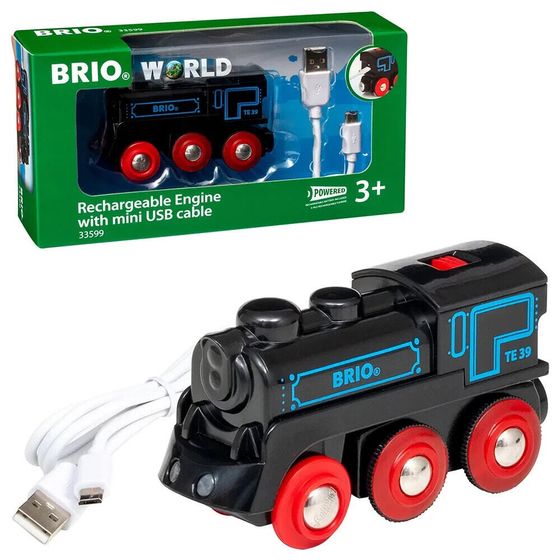 BRIO Rechargeable Engine with mini USB cable (33599)