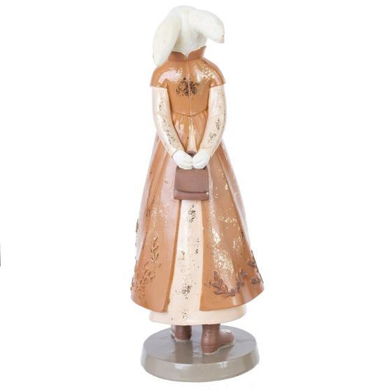 Фигурка декоративная "Зайка", L8,5 W8,5 H24 см