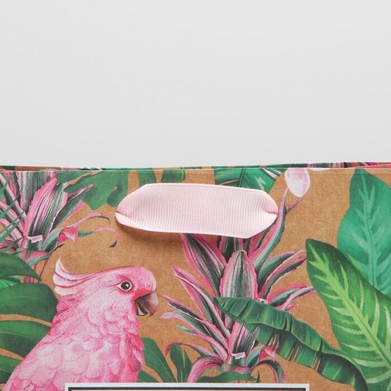 !Пакет крафтовый 2 штуки вертикальный Present for you, MS 18 × 23 × 8 см.