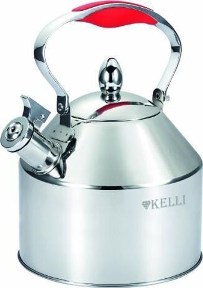 Чайник Kelli KL-4345 3,5л со свистком красный