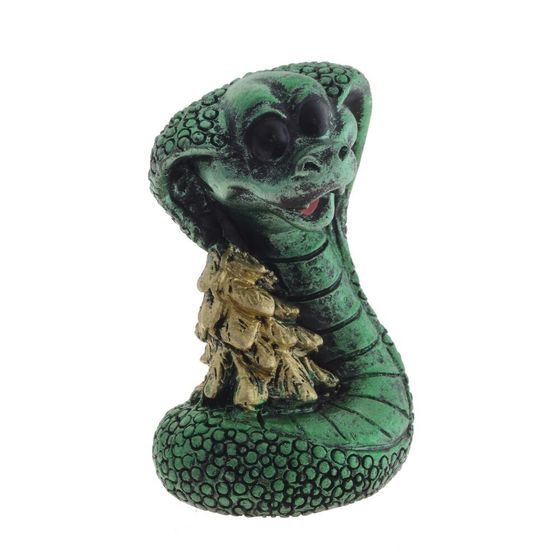 Фигурка декоративная &quot;Змея&quot;, L3 W3,5 H5 см, 3в.