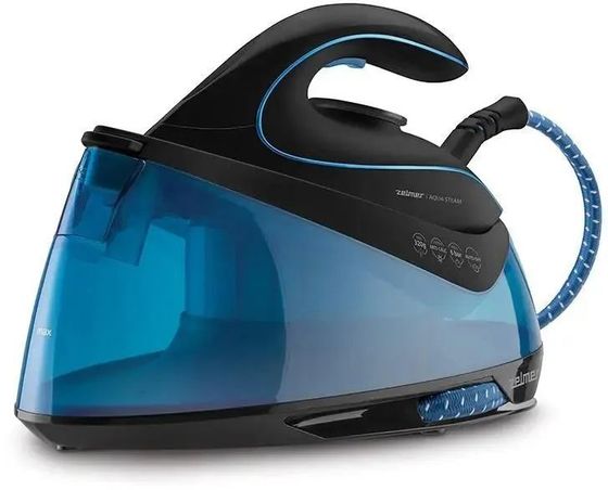 Паровая станция Zelmer ZIS5400 AQUA STEAM 2400Вт синий/черный
