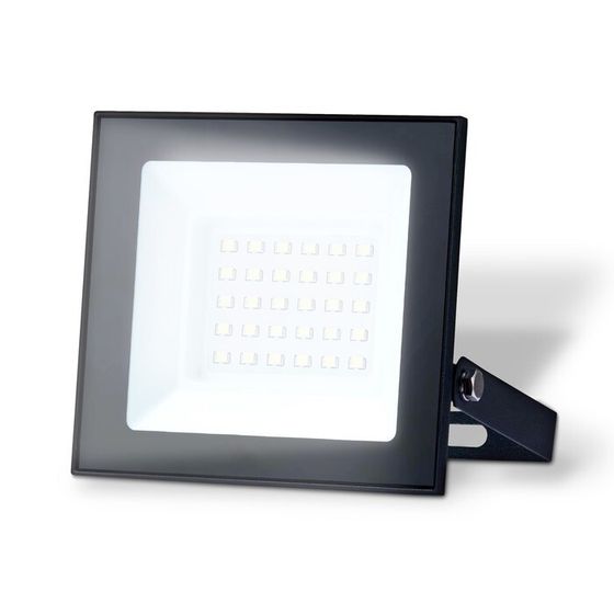 Прожектор светодиодный Ambrella ST8016 BK, IP65 LED 6500K 30W 116х105х26 мм, чёрный