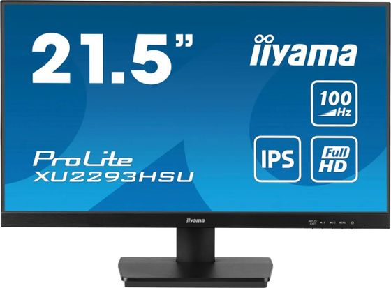 Монитор 21.5&quot; Iiyama ProLite XU2293HSU-B6 черный IPS 1920x1080 100Гц