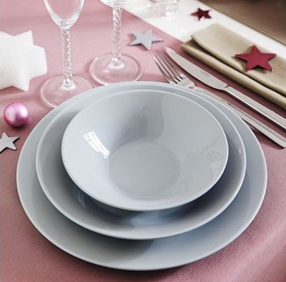 Тарелка десертная ЛИЛИ ГРАНИТ 18см