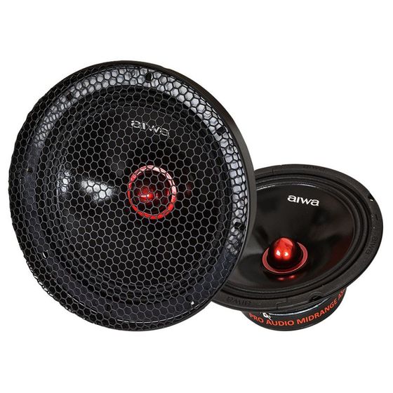 Колонки автомобильные AIWA ASM-8008PRO 8”(20см) 400Вт 95Дб 4Ом (ком:2кол)