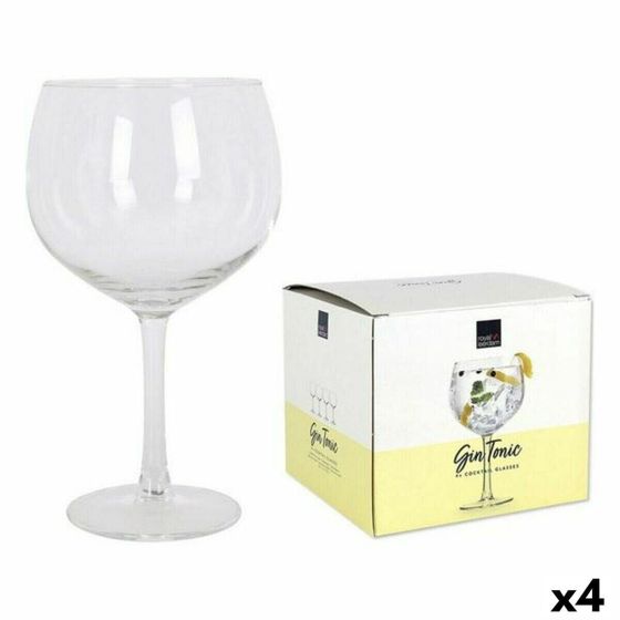 Набор рюмок для джин-тоника Bohemia Crystal Cocktails Стеклянный 4 Предметы (4 штук) (700 cc)