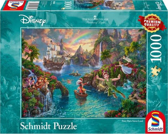 Schmidt Spiele Puzzle PQ 1000 Piotruś Pan (Disney) G3