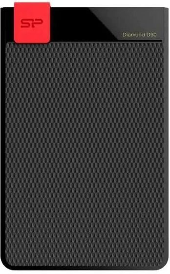 Внешний HDD 4Tb Silicon Power USB 3.0 SP040TBPHDD3LS3K D30 Diamond 2.5&quot; черный