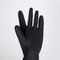 !09 Перчатки хозяйственные резиновые размер L, защитные, химически стойкие, 100 гр, цвет чёрный