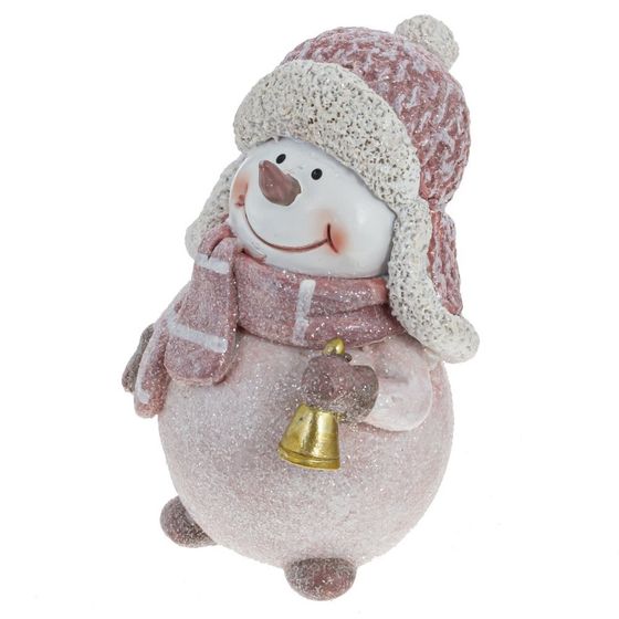 Фигурка декоративная &quot;Снеговик&quot;, L7 W6 H11 см, 2в.