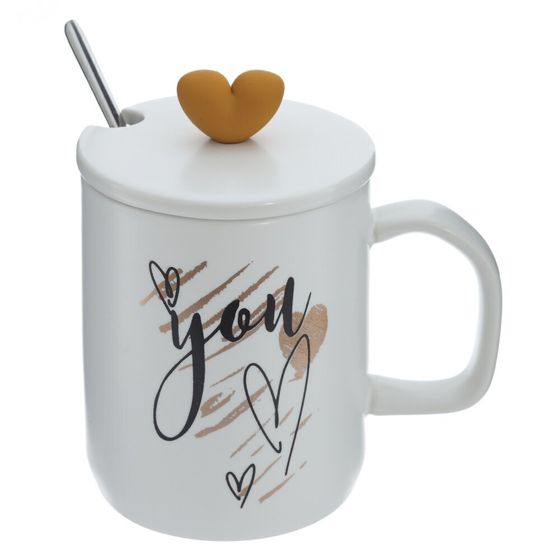 Набор из 2-х кружек, 300 мл, L12 W8 H12,5 см, 4в.