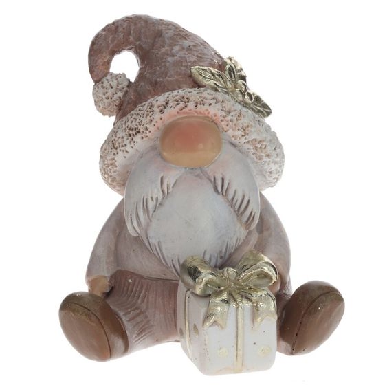 Фигурка декоративная &quot;Гном&quot;, L6,5 W6 H7 см, 2в.