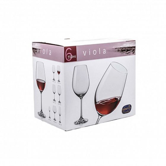 Набор бокалов для вина VIOLA 6шт 350мл