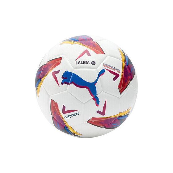 PUMA Size 5 Soccer Machine Stitched Soccer Ball Unisex White-Multicolor