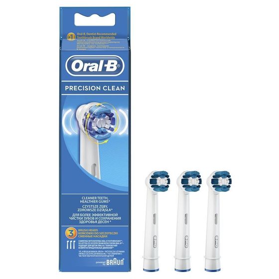 Насадка для зубной щетки Oral-B PRECISION CLEAN 3шт (для Braun Oral-B)