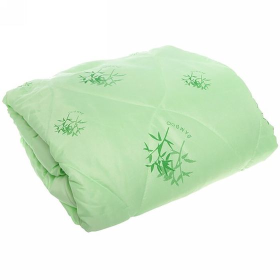 Одеяло Бамбук эконом, размер 172х205 см, МИКС, полиэстер 100%, 200г/м