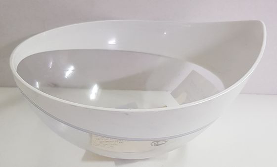 !09 Набор салатников 4 штуки - Салатник малый 15x15x6 см. пластик, цвет белый