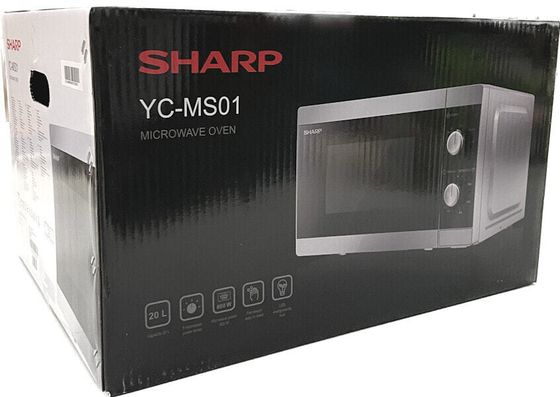 Sharp YC-MS01E-S 20 Liter 800 W Mikrowelle silber