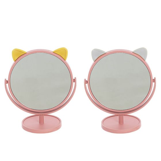 Зеркало настольное, L17 W10 H20 см