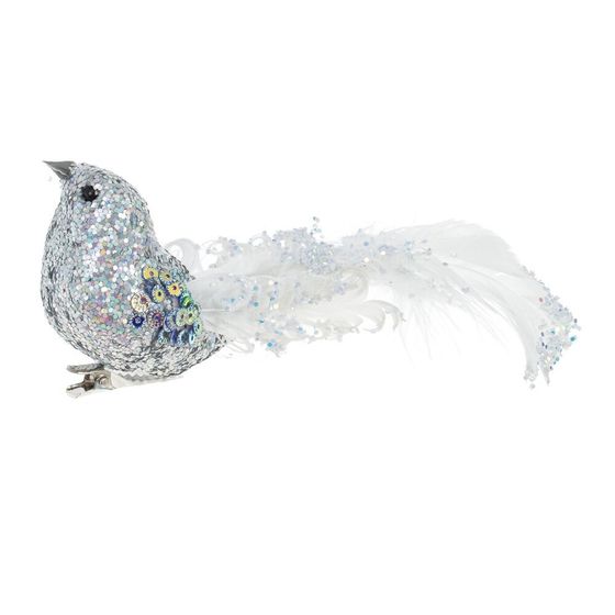 Изделие декоративное &quot;Птичка&quot;, L14 W4 H5 см, 2в.