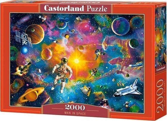 Castorland Puzzle 2000 Man in Space CASTOR