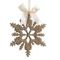Украшение новогоднее &quot;Снежинка&quot;, L12 W0,3 H15,5 см