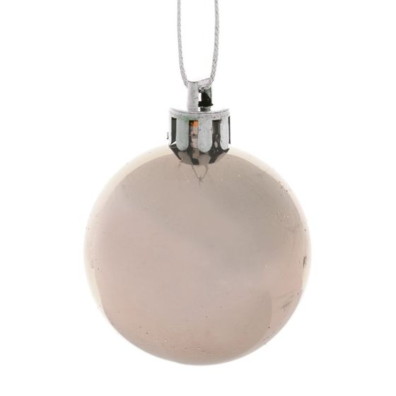 Набор из 12шт Украшение новогоднее "Шар", D 4 см, L9,5 W9,5 H10,5 см