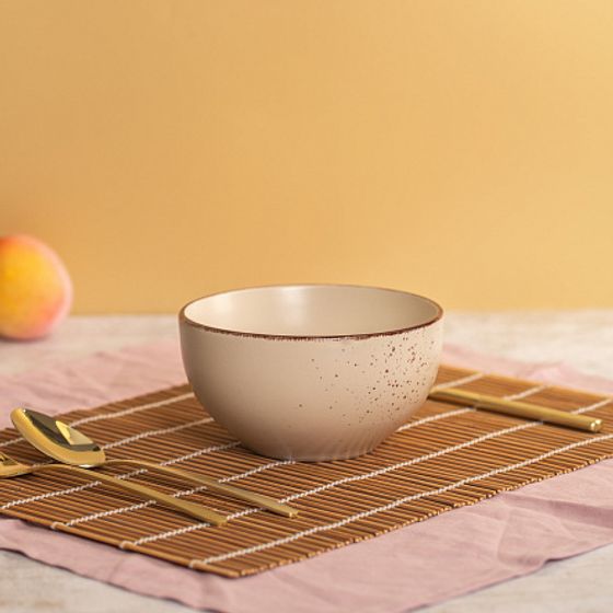 Салатник OH!SPLASH бежевый 14.5см 680мл