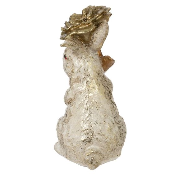 Фигурка декоративная "Заяц", L7,5 W7,5 H14,5 см