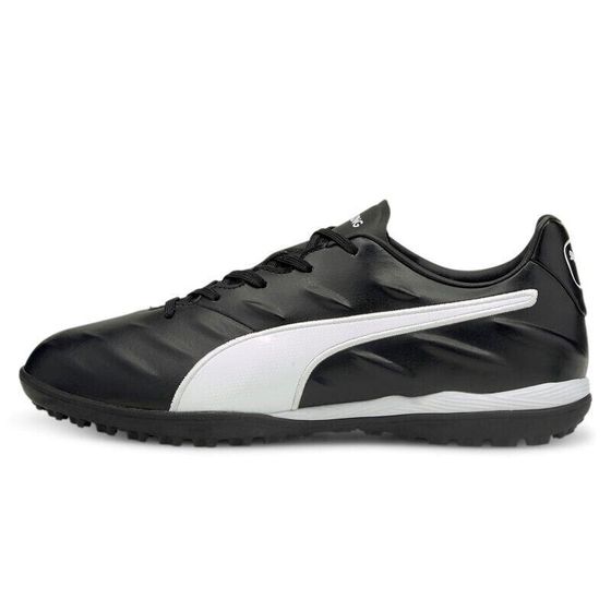 Мужские футбольные бутсы черные для зала Football boots Puma King Pro 21 TT M 106552-01