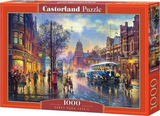 Castorland Puzzle 1000 Abbey Road 1930&#39;s CASTOR