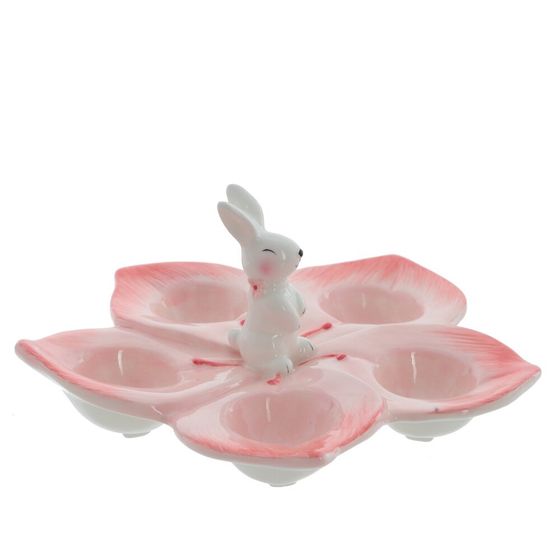 Тарелка для 5-ти яиц, L18 W18 H8,5 см