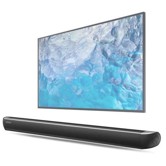 Саундбар 2.0 Ginzzu GM-507 2x25Вт черный