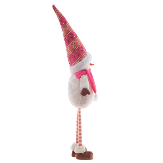 Игрушка набивная &quot;Снеговик&quot;, L24 W14 H76/63 см