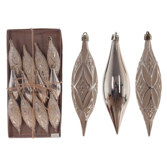 Набор из 12шт: Украшение новогоднее "Капля", L33 W4 H16 см