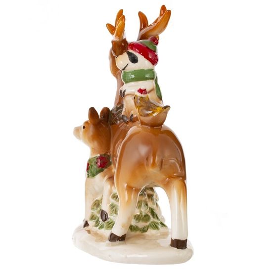 Фигурка декоративная &quot;Олени&quot;, L18 W9 H21 см