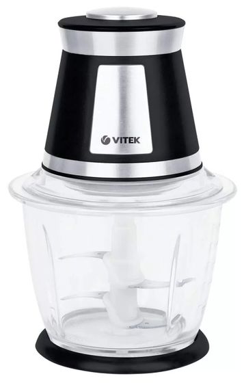 Измельчитель Vitek VT-1643 1.2л 500Вт черный