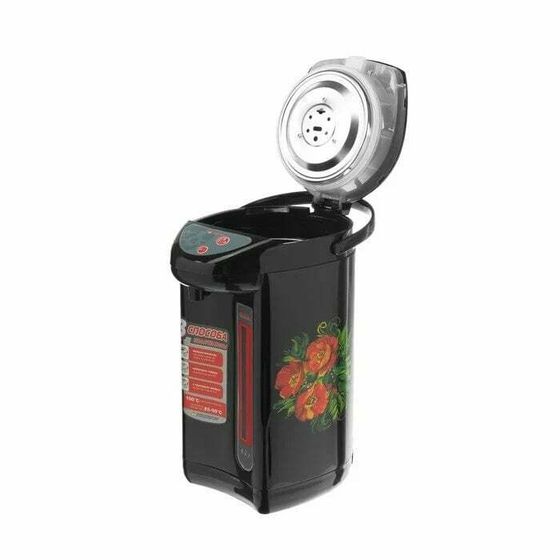 Термопот Sakura SA-335BF 4.2л 750Вт черный/рисунок