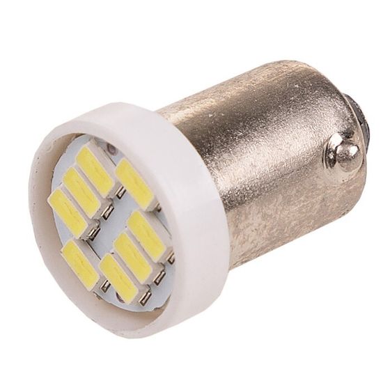 Лампа светодиодная Skyway T9 (T4W), 12 В, 8 SMD, белая, набор 2 шт, S08201363