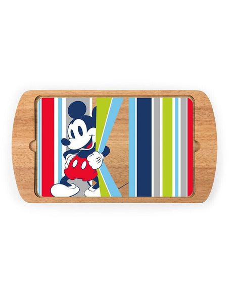 Toscana® by Disney&#39;s Mickey Mouse Billboard Glass Top Serving Tray