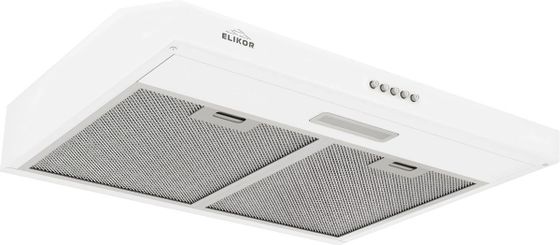 Вытяжка козырьковая Elikor Eco WH 60 управление:кнопочное (2мотора) (243064)