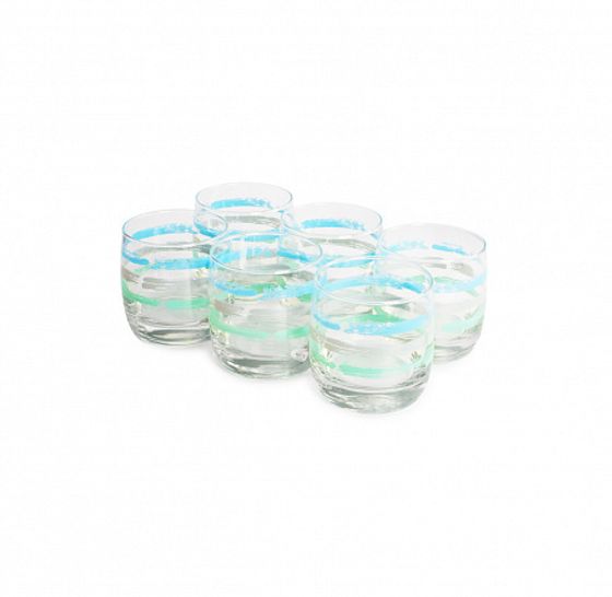 Набор стаканов ФРАНЦУЗСКИЙ РЕСТОРАНЧИК КИСТОЧКА 6шт 310мл низкий