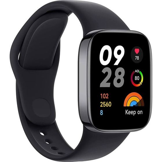 Смарт-часы Xiaomi Redmi Watch 3 Active, 1.83&quot;, TFT, сенсор, GPS, замер SpO2,289 мАч, черные