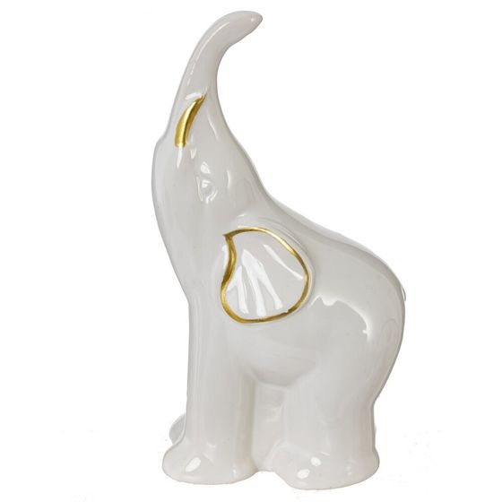 Набор из 2-х фигурок декоративных "Слон", L14 W4,5 H14 см