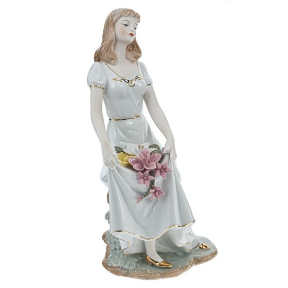 Фигурка декоративная &quot;Девушка&quot;, Д17 Ш14 В29 см