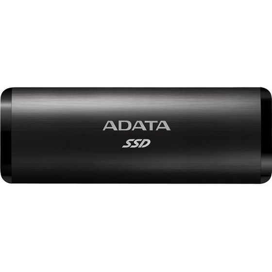 Накопитель SSD A-Data USB-C 512GB ASE760-512GU32G2-CBK SE760 1.8&quot; черный